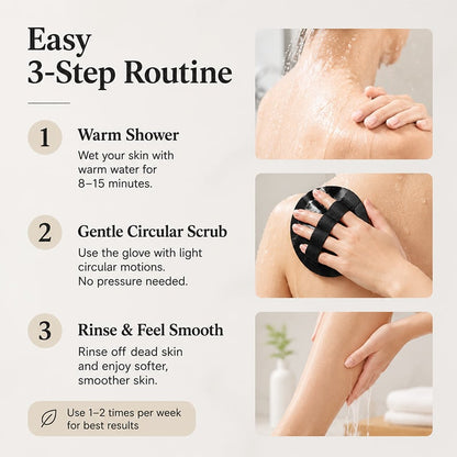 ✨Soft Rubber Exfoliating Shower Glove