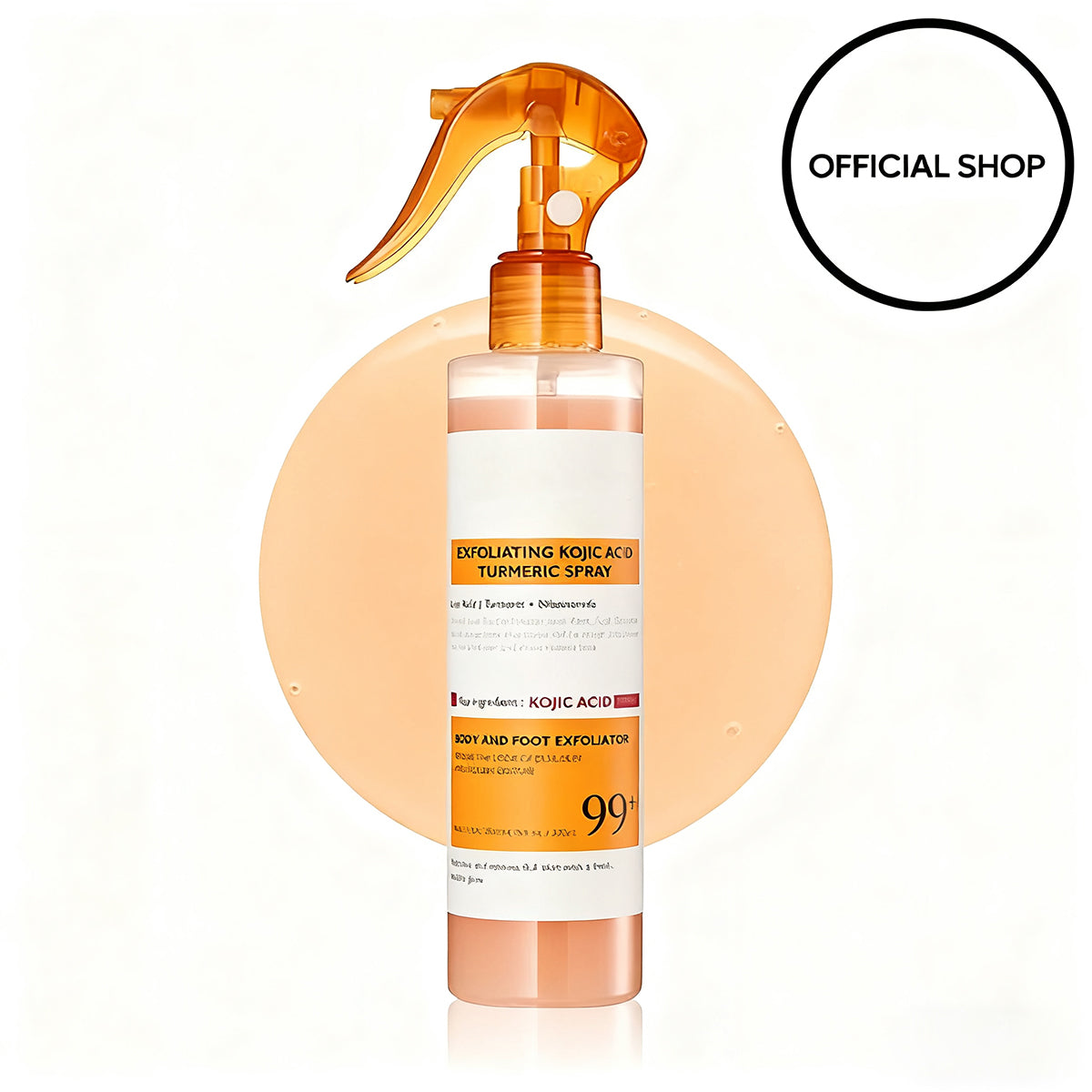Trovehand Peel Shot - Kojic + Turmeric Body Peel Spray