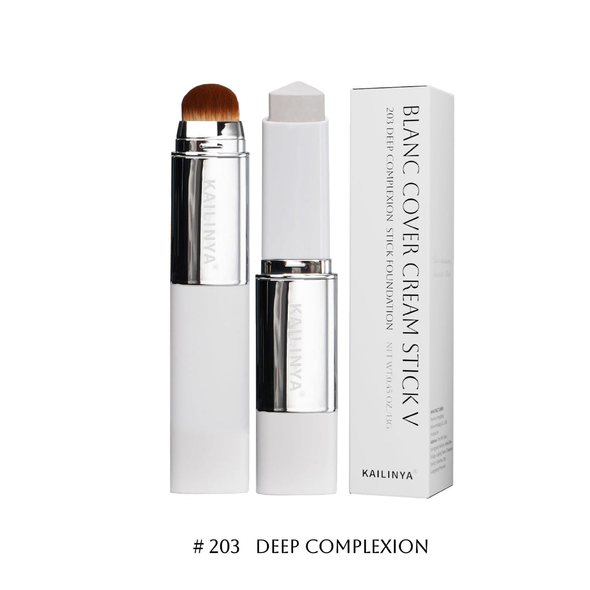 KAILINYA® Color‑Changing Foundation Stick with Brush