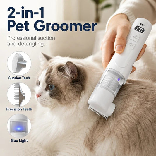 🐶Electric Pet Flea Remover and Detangling Comb