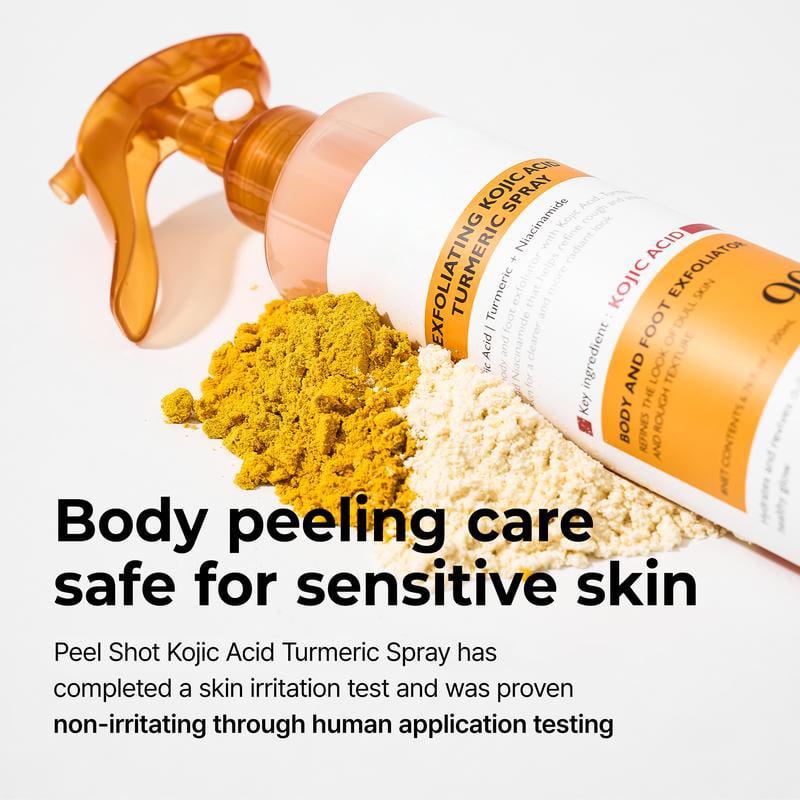 Trovehand Peel Shot - Kojic + Turmeric Body Peel Spray